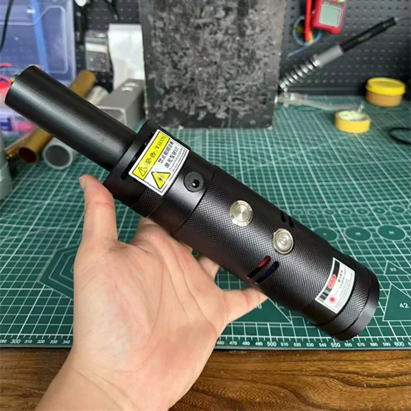 Ignitor a laser 120 W / canhão laser / emissor laser – com lente pequena - Imagem 3