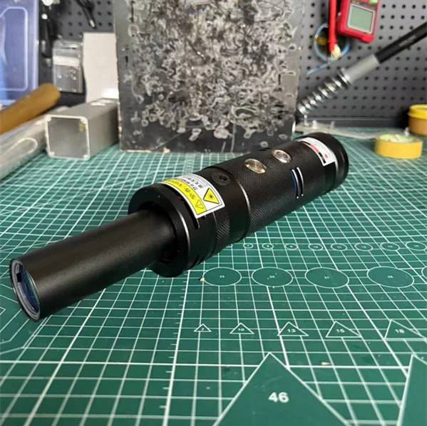 Ignitor a laser 120 W / canhão laser / emissor laser – com lente pequena - Imagem 4
