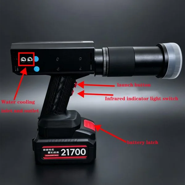 Ignitor a laser 260 W / emissor laser / canhão laser - Imagem 8