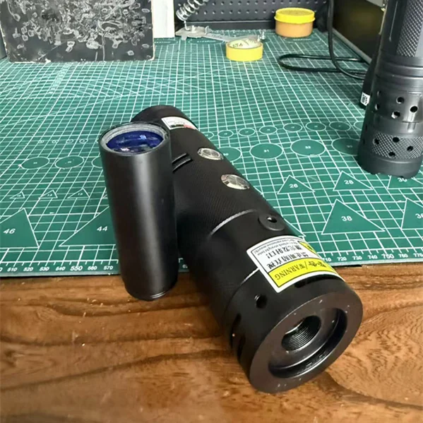 Ignitor a laser 120 W / canhão laser / emissor laser – com lente pequena - Imagem 5
